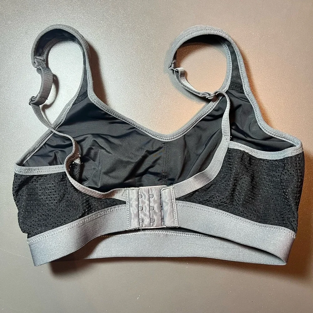SYROKAN Sport Bra Women's High Impact‎ Tailored Breathable Full Coverage 34 D